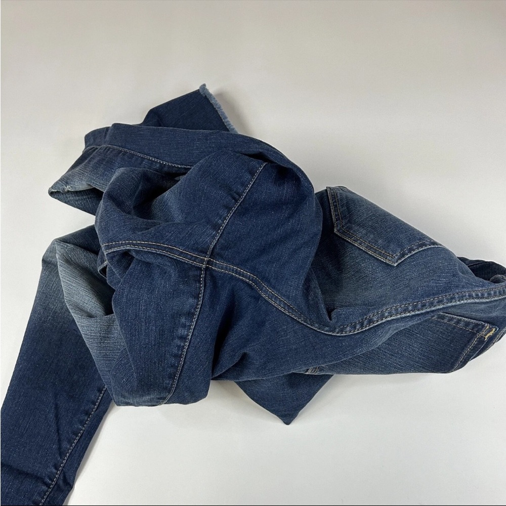 Torrid Women’s Jeans Plus Size 18 Boyfriend Dark Wash Distressing #2512 - Picture 13 of 16